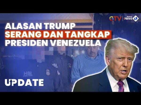 Terbongkar! Alasan Trump Tangkap Presiden Venezuela Nicolas Maduro dan Istri Terbongkar! Alasan Trump Tangkap Presiden Venezuela Nicolas Maduro dan Istri