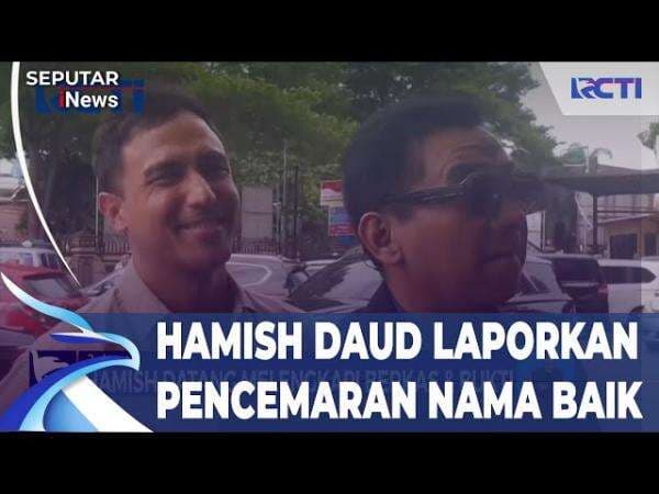 Hamish Daud Laporkan Kasus Pencemaran Nama Baik ke Polisi Hamish Daud Laporkan Kasus Pencemaran Nama Baik ke Polisi