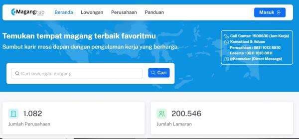 Ribuan Pelamar Serbu Situs MagangHub , Kemnaker Perpanjang Batas Waktu Pendaftaran Ribuan Pelamar Serbu Situs MagangHub , Kemnaker Perpanjang Batas Waktu Pendaftaran
