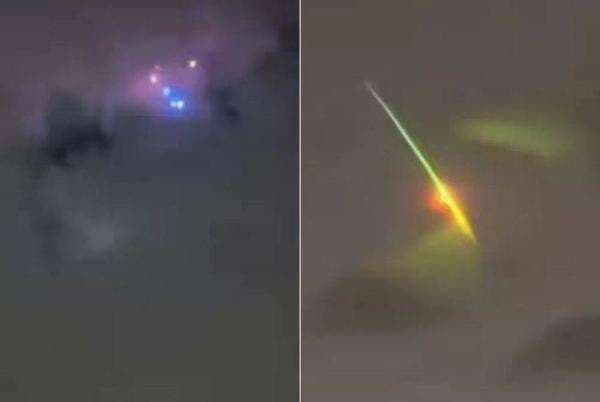 Fenomena Cahaya Aneh Berwarna-warni Terlihat di Langit Kanada Fenomena Cahaya Aneh Berwarna-warni Terlihat di Langit Kanada