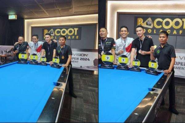 Feri Satriyadi Juara International Borneo 9 Ball Open 2024 Feri Satriyadi Juara International Borneo 9 Ball Open 2024
