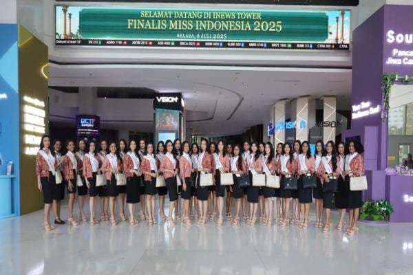 Finalis Miss Indonesia 2025 Kunjungi iNews Tower, Bahas Dunia Jurnalistik dan Tantangan Gen Z Finalis Miss Indonesia 2025 Kunjungi iNews Tower, Bahas Dunia Jurnalistik dan Tantangan Gen Z