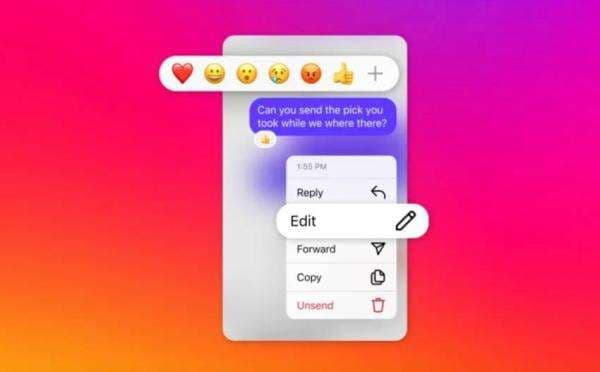 Fitur Edit DM Hadir di Instagram! Pengguna Bisa Ubah Pesan Terkirim, tapi Ada Batas Waktunya Fitur Edit DM Hadir di Instagram! Pengguna Bisa Ubah Pesan Terkirim, tapi Ada Batas Waktunya