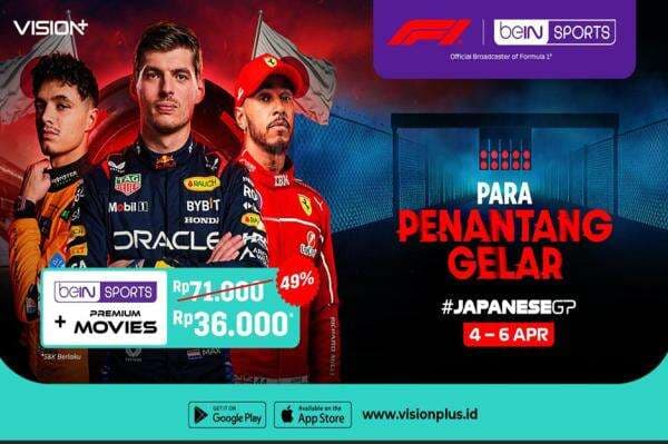 Formula 1 Japanese GP 2025 Dimulai! Nonton dengan Klik di Sini Formula 1 Japanese GP 2025 Dimulai! Nonton dengan Klik di Sini