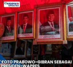    Foto Presiden-Wapres Terpilih Mulai Banyak Dijual, Selengkapnya di Okezone Updates!