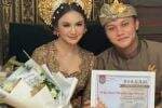 Foto-Foto Mahalini dan Rizky Febian Jalani Prosesi Adat Pernikahan di Bali