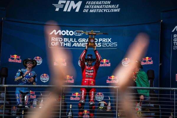 Francesco Bagnaia Juara MotoGP Amerika 2025 Usai Marquez Terjatuh di COTA Francesco Bagnaia Juara MotoGP Amerika 2025 Usai Marquez Terjatuh di COTA
