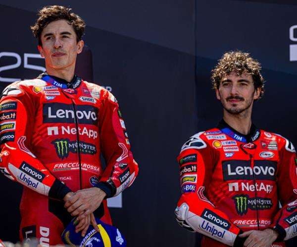 Marc Marquez Sulit Dibendung, Francesco Bagnaia Minder Bicara Peluang Menang di MotoGP Belanda 2025 Marc Marquez Sulit Dibendung, Francesco Bagnaia Minder Bicara Peluang Menang di MotoGP Belanda 2025