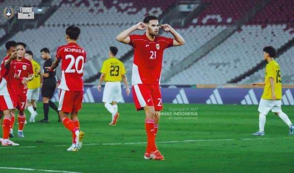 Ganas! Timnas Indonesia U-23 Bantai Brunei 6-0 di Babak Pertama, Jens Raven Quattrick, Rayhan Ikut Pesta Gol Ganas! Timnas Indonesia U-23 Bantai Brunei 6-0 di Babak Pertama, Jens Raven Quattrick, Rayhan Ikut Pesta Gol