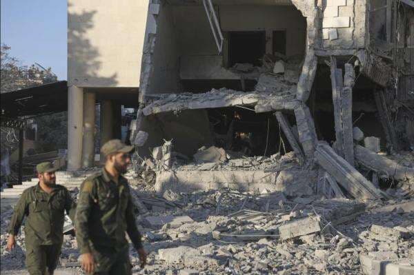 Israel Bombardir Jantung Kota Damaskus Suriah, 3 Orang Tewas Israel Bombardir Jantung Kota Damaskus Suriah, 3 Orang Tewas