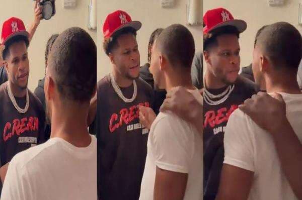 Geger Devin Haney vs Brian Norman Jr Berkelahi di New York Geger Devin Haney vs Brian Norman Jr Berkelahi di New York