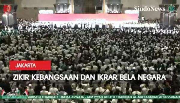 Gelar Zikir Kebangsaan, Jatma Aswaja Sampaikan 2 Pesan Gelar Zikir Kebangsaan, Jatma Aswaja Sampaikan 2 Pesan