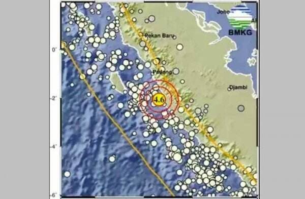 Gempa Bumi Magnitudo 4,6 Guncang Mukomuko Bengkulu