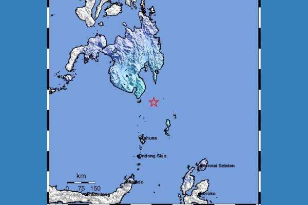 Gempa M5,6 Guncang Kepulauan Talaud, Masyarakat Diimbau Jauhi Bangunan Retak Gempa M5,6 Guncang Kepulauan Talaud, Masyarakat Diimbau Jauhi Bangunan Retak