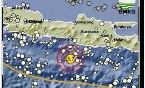Gempa Terkini Magnitudo 4,0 Guncang Gunungkidul, Terasa hingga Pacitan Gempa Terkini Magnitudo 4,0 Guncang Gunungkidul, Terasa hingga Pacitan