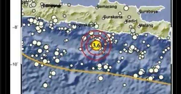 Gempa M3,6 Guncang Gunung Kidul DIY Gempa M3,6 Guncang Gunung Kidul DIY