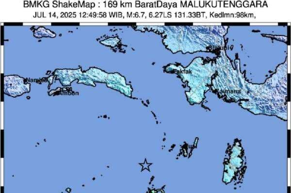 Gempa Maluku Tenggara Magnitudo 6,9 Terasa Kuat, Ini Analisis BMKG Gempa Maluku Tenggara Magnitudo 6,9 Terasa Kuat, Ini Analisis BMKG