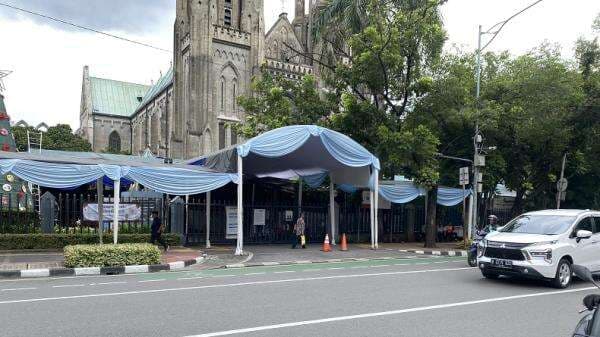 Gereja Katedral Jakarta Gelar Misa Natal Hari Ini, Berikut Kantong Parkirnya Gereja Katedral Jakarta Gelar Misa Natal Hari Ini, Berikut Kantong Parkirnya