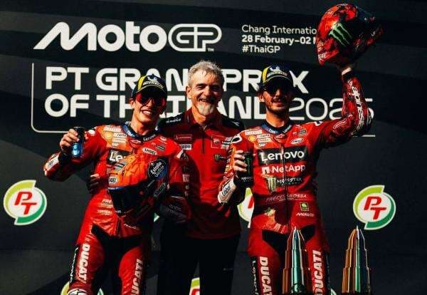 Ada Skenario Marc Marquez dan Francesco Bagnaia Berbagi Gelar, Gigi Dall’Igna Bilang Begini Ada Skenario Marc Marquez dan Francesco Bagnaia Berbagi Gelar, Gigi Dall’Igna Bilang Begini