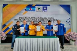 Golkar, PAN, dan Demokrat Kabupaten Bogor Koalisi Menangkan Jaro Ade di Pilkada 2024