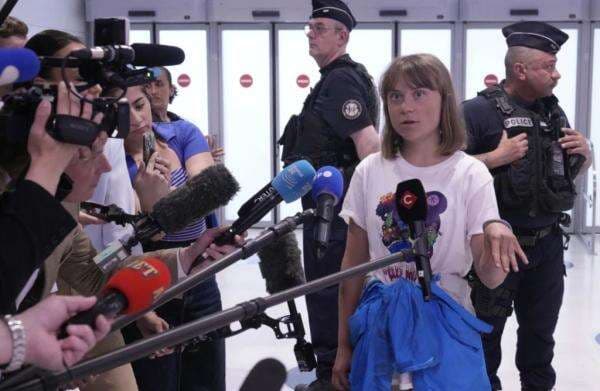 Berani! Greta Thunberg Tegaskan Tak Takut Ditahan Israel Berani! Greta Thunberg Tegaskan Tak Takut Ditahan Israel