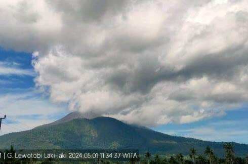 Gunung Lewotobi Erupsi, PVMBG: Waspada, Potensi Banjir Lahar!