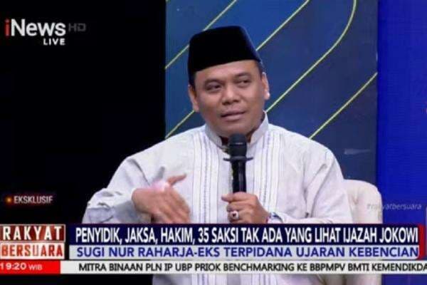 Gus Nur Tantang Pitra Ade dan Andi Tunjukan Ijazah Asli Jokowi: Kalau Bisa Saya Cium Kaki Kalian! Gus Nur Tantang Pitra Ade dan Andi Tunjukan Ijazah Asli Jokowi: Kalau Bisa Saya Cium Kaki Kalian!