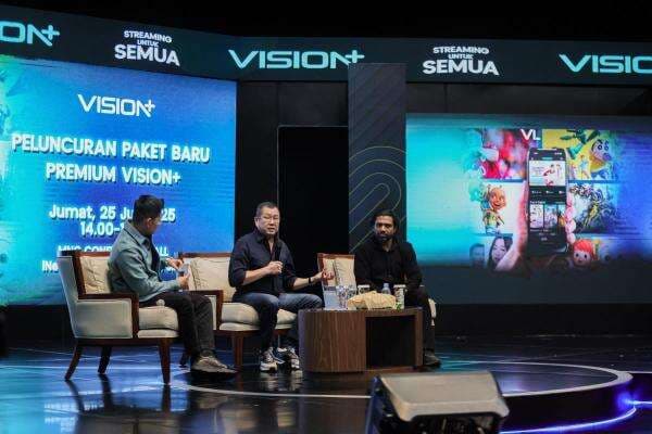 Hary Tanoesoedibjo Pastikan Konten Eksklusif Vision+ Bakal Terus Ditambah Hary Tanoesoedibjo Pastikan Konten Eksklusif Vision+ Bakal Terus Ditambah