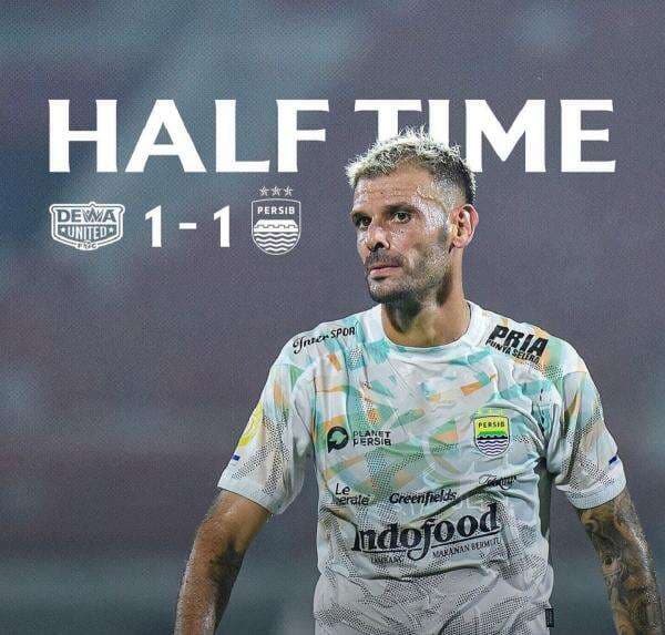 Hasil Babak Pertama Dewa United vs Persib Bandung: Sengit, Skor Masih Imbang 1-1 Hasil Babak Pertama Dewa United vs Persib Bandung: Sengit, Skor Masih Imbang 1-1