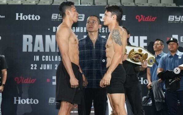 Hasil Byon Combat 3: Tendangan Randy Pangalila Bungkam Kkajhe di Ronde Pertama! Hasil Byon Combat 3: Tendangan Randy Pangalila Bungkam Kkajhe di Ronde Pertama!