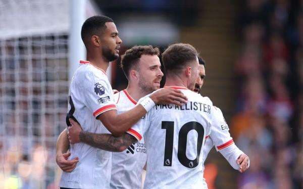 Hasil Crystal Palace vs Liverpool di Liga Inggris 2024-2025: Menang 1-0, <i>The Reds</i> Kuasai Puncak saat Jeda Internasional Hasil Crystal Palace vs Liverpool di Liga Inggris 2024-2025: Menang 1-0, <i>The Reds</i> Kuasai Puncak saat Jeda Internasional