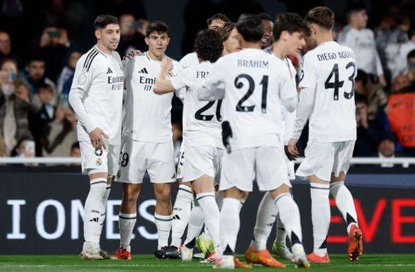 Hasil Deportivo Minera vs Real Madrid di 32 Besar Copa del Rey 2024-2025: <i>Los Blancos</i> Pesta Gol 5-0! Hasil Deportivo Minera vs Real Madrid di 32 Besar Copa del Rey 2024-2025: <i>Los Blancos</i> Pesta Gol 5-0!