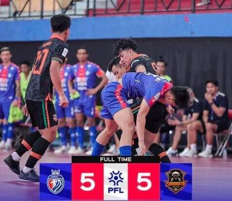 Hasil Liga Futsal Profesional 2025: Unggul FC vs Sadakata United Berakhir Imbang 5-5 Hasil Liga Futsal Profesional 2025: Unggul FC vs Sadakata United Berakhir Imbang 5-5
