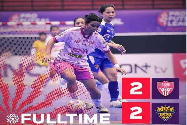 Hasil Liga Futsal Profesional Putri 2025: Alive FC Imbangi Fafage Femeni 2-2 Hasil Liga Futsal Profesional Putri 2025: Alive FC Imbangi Fafage Femeni 2-2