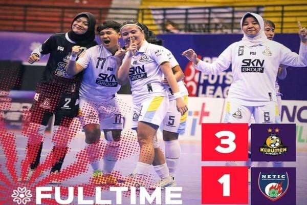 Hasil Liga Futsal Profesional Putri 2025: Kebumen United Angels Bungkam Netic Ladies 3-1 Hasil Liga Futsal Profesional Putri 2025: Kebumen United Angels Bungkam Netic Ladies 3-1