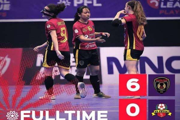 Hasil Liga Futsal Profesional Putri 2025: Muara Enim United Hantam Karmila Sari 6-0 Hasil Liga Futsal Profesional Putri 2025: Muara Enim United Hantam Karmila Sari 6-0