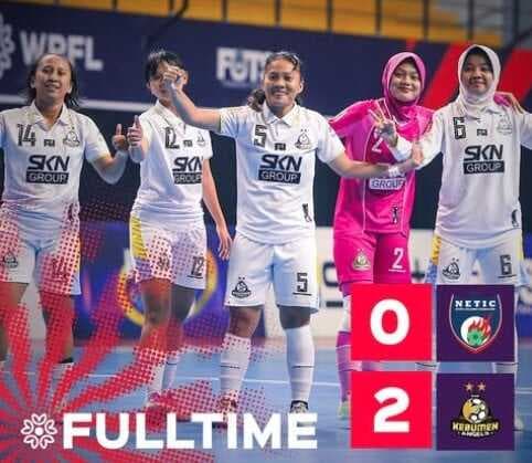 Hasil Liga Futsal Profesional Wanita (WPFL) 2025: Kebumen Angels Sikat Netic Ladies 2-0 Hasil Liga Futsal Profesional Wanita (WPFL) 2025: Kebumen Angels Sikat Netic Ladies 2-0