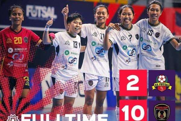 Hasil Liga Futsal Profesional Wanita (WPFL) 2025: Muara Enim United Pesta Gol 10-2 Lawan Karmila Sari Hasil Liga Futsal Profesional Wanita (WPFL) 2025: Muara Enim United Pesta Gol 10-2 Lawan Karmila Sari