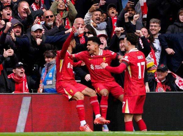 Hasil Liverpool vs West Ham United, Skor 2-1: Mohamed Salah Ukir Sejarah Baru Hasil Liverpool vs West Ham United, Skor 2-1: Mohamed Salah Ukir Sejarah Baru