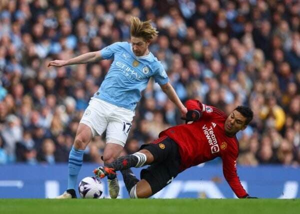 Hasil Manchester City vs Manchester United di Babak Pertama: Setan Merah Unggul 1-0