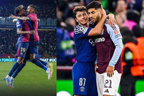 Hasil Perempat Final Liga Champions: Barcelona dan PSG ke Semifinal Hasil Perempat Final Liga Champions: Barcelona dan PSG ke Semifinal