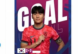 Hasil Piala Asia U-23 2024: Jeong Sang-bin Cetak Gol, Timnas Korsel U-23 Samakan Kedudukan atas Timnas Indonesia U-23!