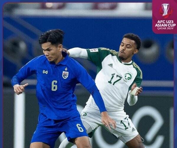 Hasil Piala Asia U-23 2024 Semalam: Timnas Thailand U-23 Dibantai Arab Saudi U-23, Jepang U-23 Bungkam UEA U-23