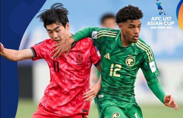 Hasil Piala Asia U-17 2025: Drama Adu Penalti, Arab Saudi U-17 Kalahkan Korea Selatan U-17 Hasil Piala Asia U-17 2025: Drama Adu Penalti, Arab Saudi U-17 Kalahkan Korea Selatan U-17
