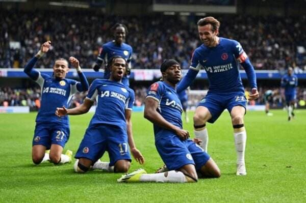 Hasil Piala FA: Chelsea Lolos ke Semifinal, Hancurkan Leicester City dengan Dramatis
