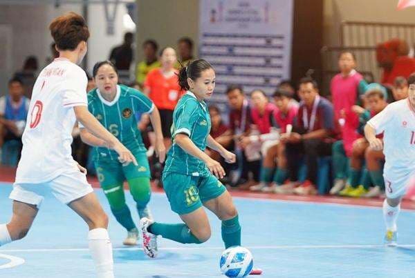 Hasil Timnas Futsal Putri Indonesia vs Vietnam di ASEAN Womens Futsal Championship 2024: Garuda Pertiwi Kalah 0-5 Hasil Timnas Futsal Putri Indonesia vs Vietnam di ASEAN Womens Futsal Championship 2024: Garuda Pertiwi Kalah 0-5