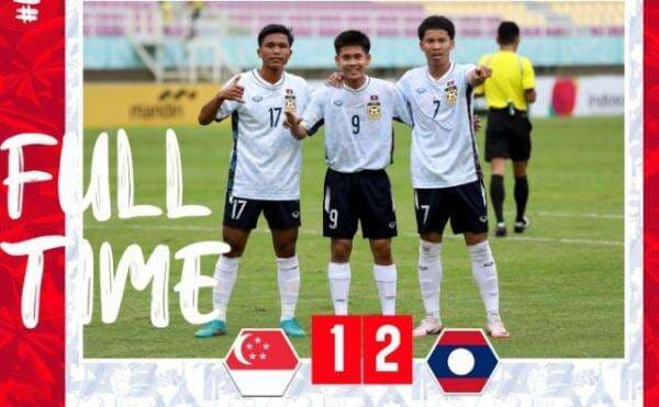 Hasil Timnas Singapura U-16 vs Laos U-16 di Piala AFF U-16 2024: Menang 2-1, Laos Geser Timnas Indonesia U-16 dari Puncak Klasemen Grup A Hasil Timnas Singapura U-16 vs Laos U-16 di Piala AFF U-16 2024: Menang 2-1, Laos Geser Timnas Indonesia U-16 dari Puncak Klasemen Grup A
