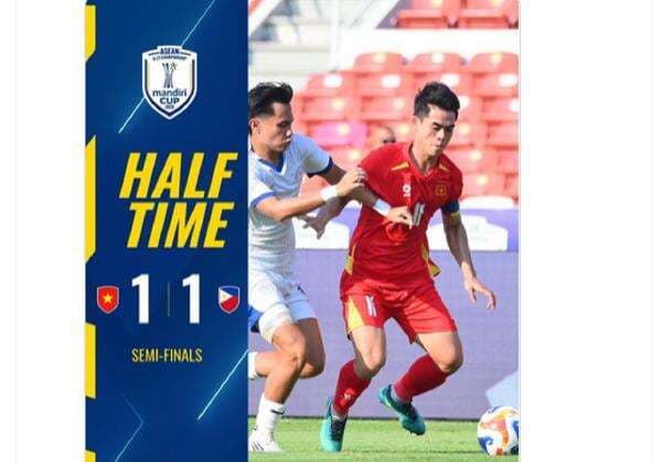Hasil Babak Pertama Timnas Vietnam U-23 vs Filipina U-23 di Semifinal Piala AFF U-23 2025: Skuad Kim Sang-sik Tertahan 1-1! Hasil Babak Pertama Timnas Vietnam U-23 vs Filipina U-23 di Semifinal Piala AFF U-23 2025: Skuad Kim Sang-sik Tertahan 1-1!