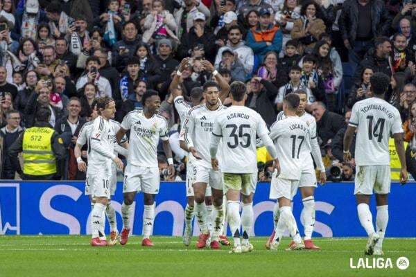 Hasil Liga Spanyol 2024-2025: Real Madrid vs Rayo Vallecano 2-1, Real Sociedad vs Sevilla 0-1 Hasil Liga Spanyol 2024-2025: Real Madrid vs Rayo Vallecano 2-1, Real Sociedad vs Sevilla 0-1