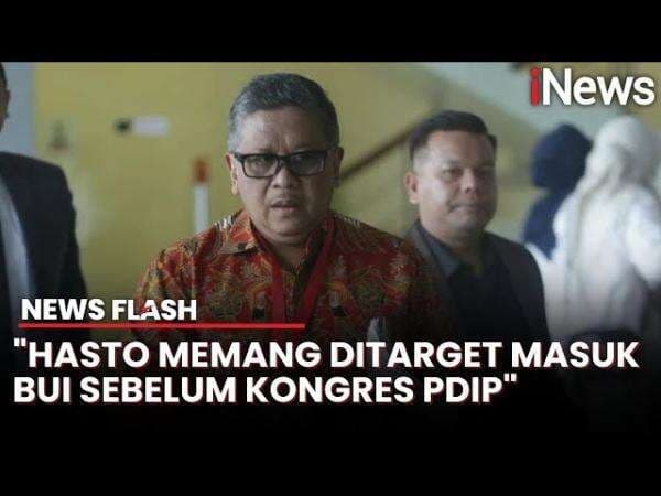 Tim Hukum: Hasto Kristiyanto Ditarget Akan Ditahan KPK sebelum Kongres PDIP Tim Hukum: Hasto Kristiyanto Ditarget Akan Ditahan KPK sebelum Kongres PDIP